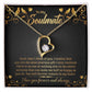 To My Soulmate  Heart Necklace Gift-[Heartfelt Family Gift]