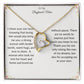 To My Boyfriends Mom Heart Necklace Gift-[Heartfelt Family Gift]