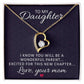 To Mom-to-Be From Her Mother Heart Necklace Gift-[Heartfelt Family Gift]