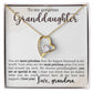 Granddaughter Necklace - Christmas  Birthday Gift for Her - Personalized Jewelry Heart Pendant - Must-Have Item-[Heartfelt Family Gift]