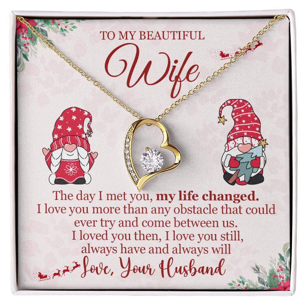 Love Knot Necklace for Wife - Perfect Christmas Gift-[Heartfelt Family Gift]