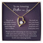 Mother in Law Heart Necklace Gift-[Heartfelt Family Gift]