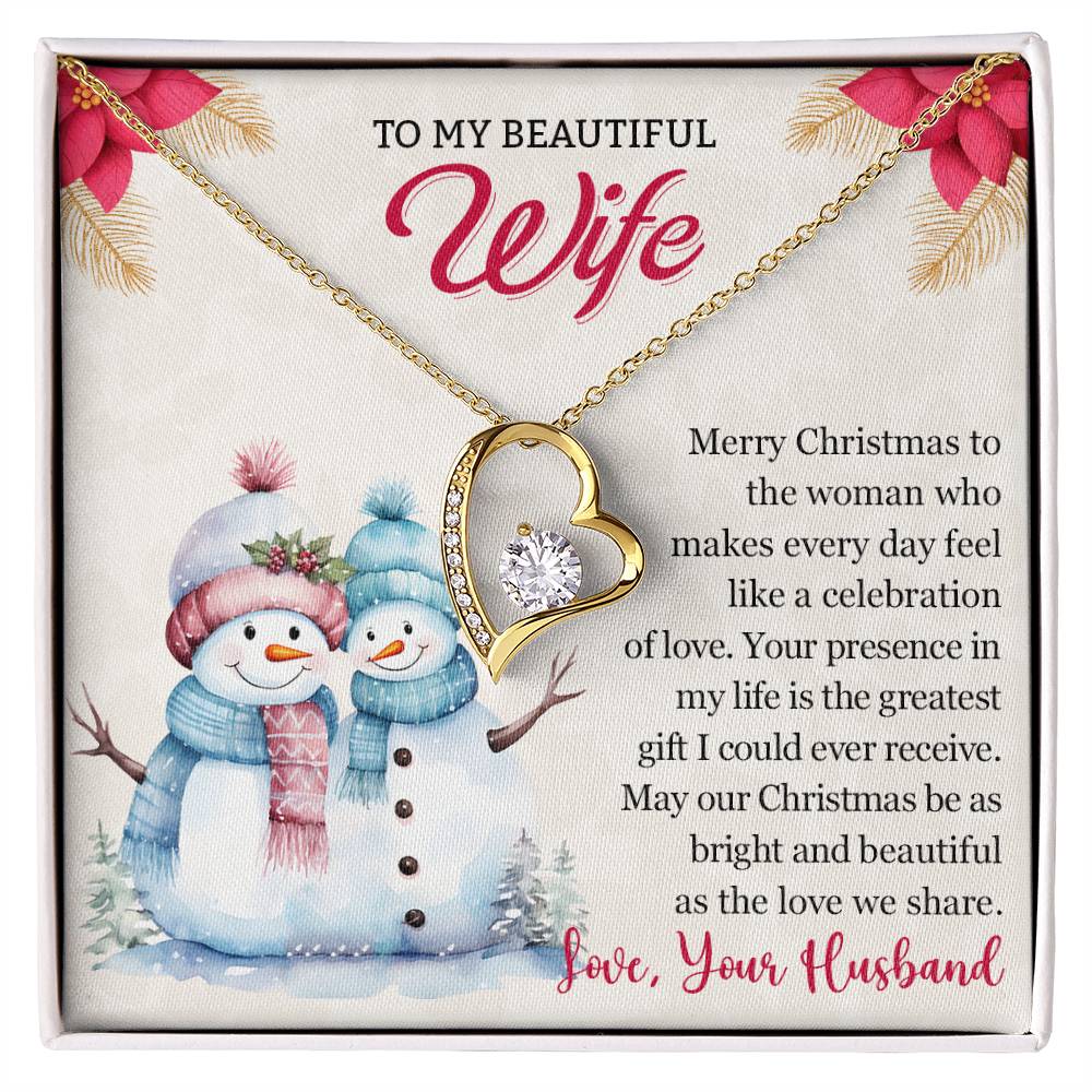 Love Knot Necklace for Wife - Unique Christmas Jewelry Gift-[Heartfelt Family Gift]