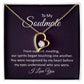 To My Soulmate Heart Necklace Gift for Wife-[Heartfelt Family Gift]