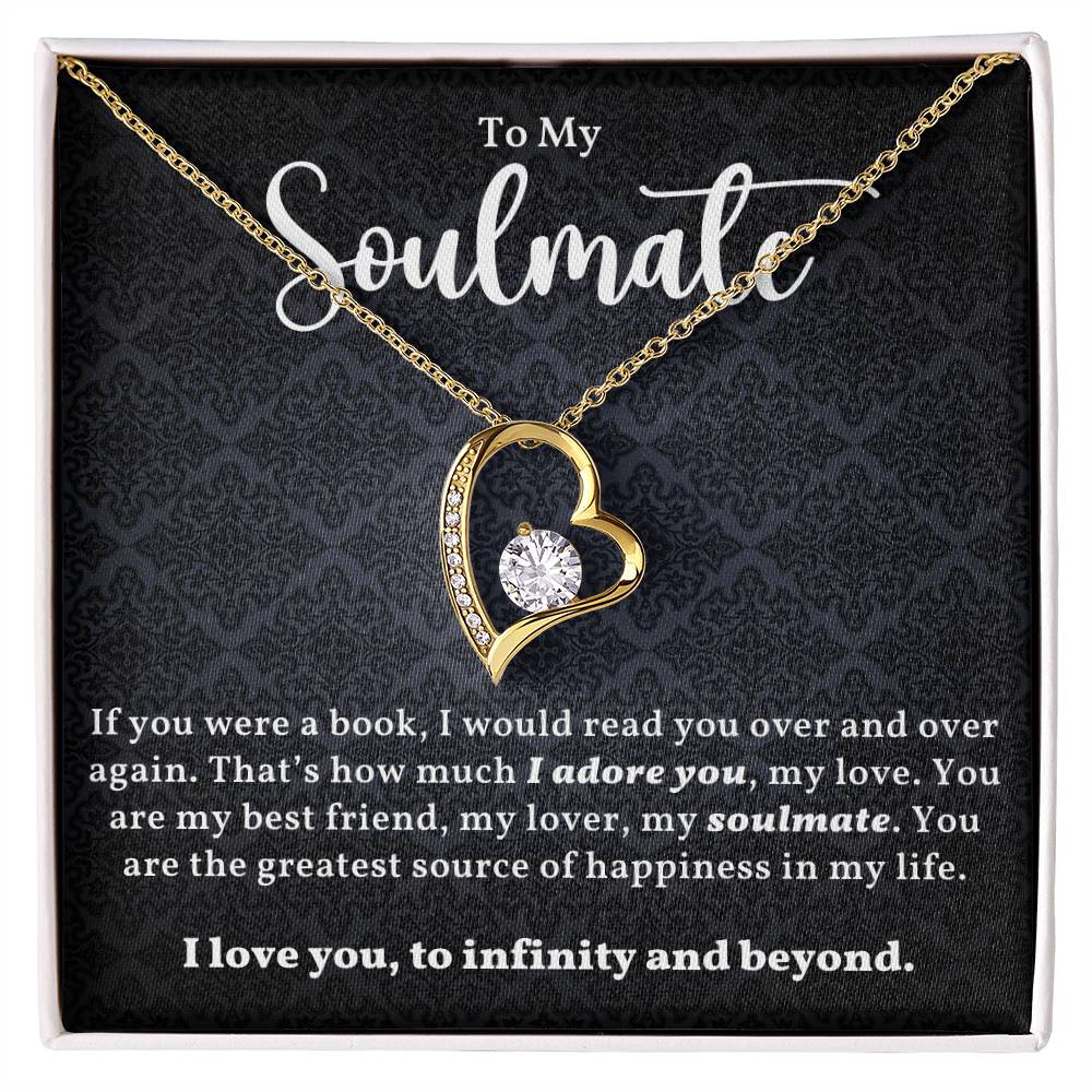 Soulmate Necklace - Perfect Gift for Girlfriend or Wife on Special Occasions-[Heartfelt Family Gift]
