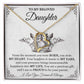 Daughter Necklace - Perfect Gift From Parents for Birthday Graduation or Special Occasions-[Heartfelt Family Gift]