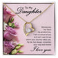 To My Daughter- Raising You Heart Necklace Gift-[Heartfelt Family Gift]
