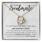 Soulmate Necklace - Perfect Gift for Girlfriend Wife Birthday Valentines Day and Christmas-[Heartfelt Family Gift]
