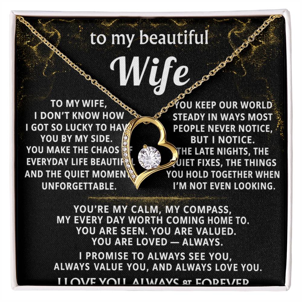 To My Wife, You are my every day worth coming home to.
