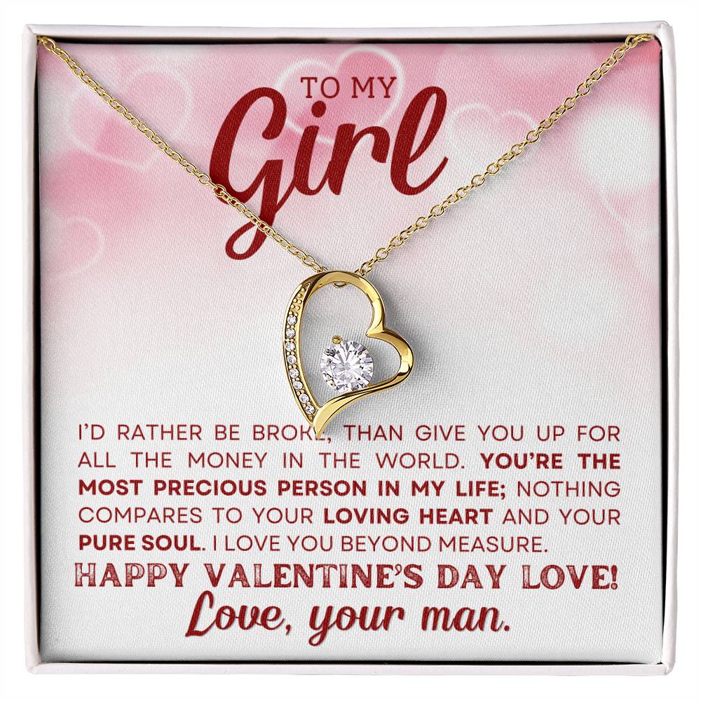 Soulmate Necklace - Romantic Gift for Valentines Day WifeGirlfriend-[Heartfelt Family Gift]