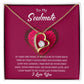 Soulmate Heart Necklace Gift-[Heartfelt Family Gift]