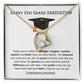 5th Grade Graduation Heart Necklace Gift-[Heartfelt Family Gift]