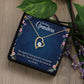 Multi Name Vertical Necklace_To our Grandma-Always close to our heart Heart Necklace Gift-[Heartfelt Family Gift]