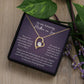 Mother in Law Heart Necklace Gift-[Heartfelt Family Gift]