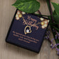Happy Birthday Heart Necklace Gift-[Heartfelt Family Gift]