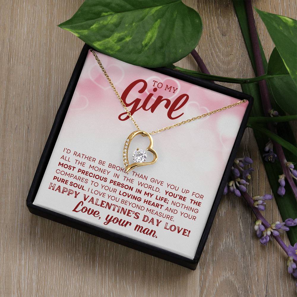 Soulmate Necklace - Romantic Gift for Valentines Day WifeGirlfriend-[Heartfelt Family Gift]