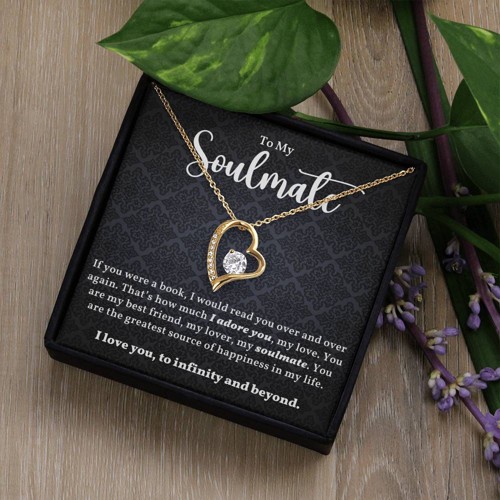 Soulmate Necklace - Perfect Gift for Girlfriend or Wife on Special Occasions-[Heartfelt Family Gift]