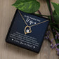 Smoking Hot Wife Humerous Heart Necklace Gift-[Heartfelt Family Gift]