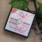 Wife and Heart Necklace - Perfect Gift for a Special OccasionSmiling Wife Heart Necklace - Thoughtful Gift for a Special Occasion-[Heartfelt Family Gift]