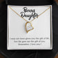 Stepdaughter Forever Love Heart Necklace-[Heartfelt Family Gift]