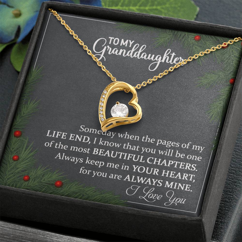 Granddaughter Necklace - Unique Christmas or Birthday Gift for Your Grandchild-[Heartfelt Family Gift]