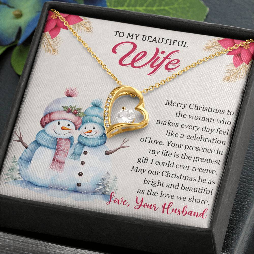 Love Knot Necklace for Wife - Unique Christmas Jewelry Gift-[Heartfelt Family Gift]