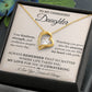 Daughter Necklace from Dad - Sentimental Gift for Your Beloved Daughter-[Heartfelt Family Gift]