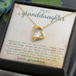 Granddaughter Necklace - Christmas  Birthday Gift for Granddaughter-[Heartfelt Family Gift]