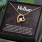 Mother Motherhood Heart Necklace Gift-[Heartfelt Family Gift]