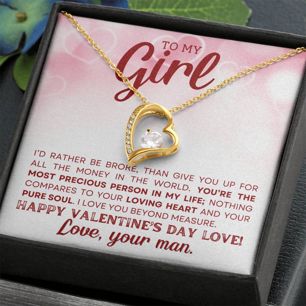 Soulmate Necklace - Romantic Gift for Valentines Day WifeGirlfriend-[Heartfelt Family Gift]