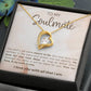 Soulmate Necklace Perfect Gift for Girlfriend or Wife on Birthday Valentines Day or Christmas-[Heartfelt Family Gift]