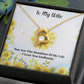 Sunshine Heart Necklace Gift for Wife - Handmade and Personalized-[Heartfelt Family Gift]