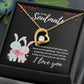 To my Soulmate Heart Necklace Gift-[Heartfelt Family Gift]