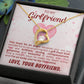 Soulmate Necklace for Wife or Girlfriend - Perfect Valentines Day Gift from Husband-[Heartfelt Family Gift]