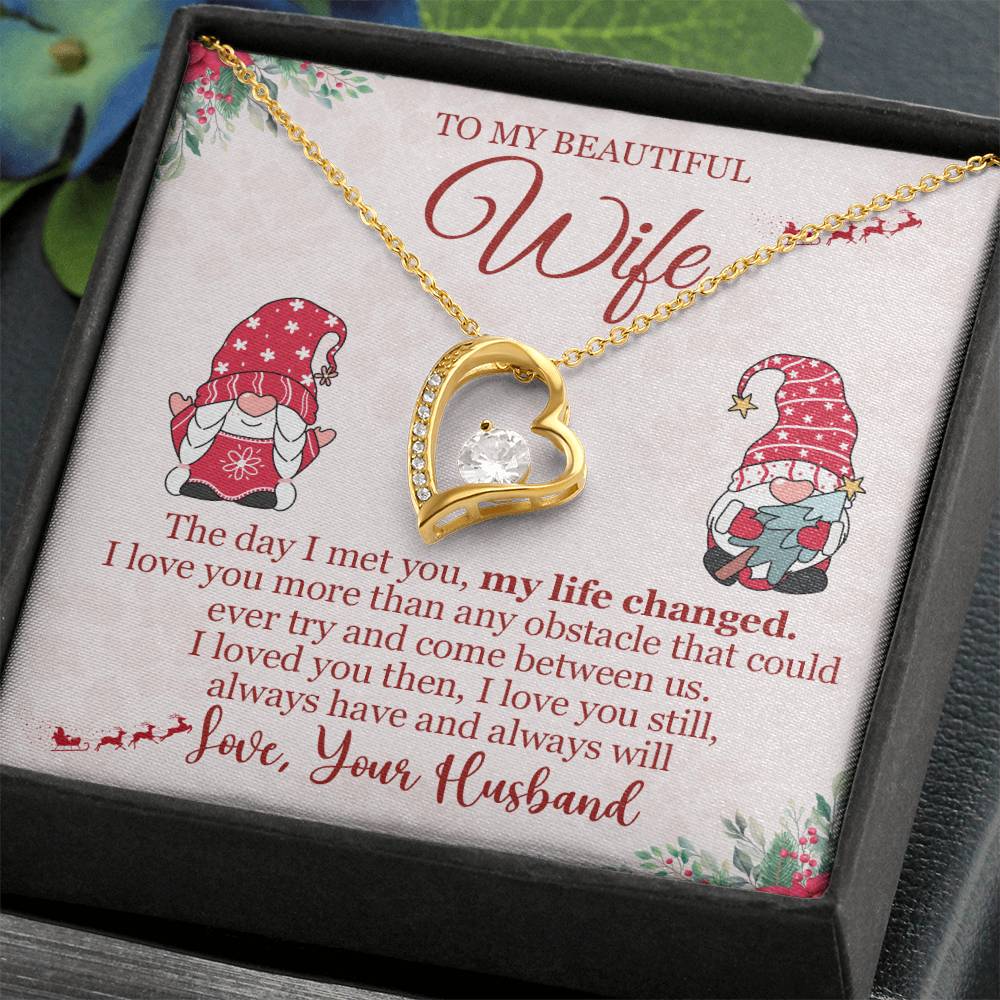 Love Knot Necklace for Wife - Perfect Christmas Gift-[Heartfelt Family Gift]