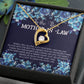 Mother in Law Heart Necklace Gift-[Heartfelt Family Gift]