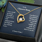 Chosen Mom Heart Necklace Gift-[Heartfelt Family Gift]