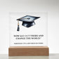 Funny Graduation Plaque Gift-[Heartfelt Family Gift]