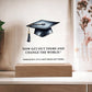 Funny Graduation Plaque Gift-[Heartfelt Family Gift]
