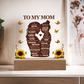 To My Mom Acrylic Plaque Gift from Daughter