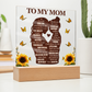 To My Mom Acrylic Plaque Gift from Daughter
