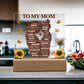 To My Mom Acrylic Plaque Gift from Daughter