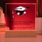 Funny Graduation Plaque Gift-[Heartfelt Family Gift]
