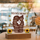 To My Mom Acrylic Plaque Gift from Daughter
