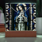 Virgin Mary Cross Necklace and Jewelry Holder Gift Set-[Heartfelt Family Gift]