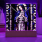 Virgin Mary Cross Necklace and Jewelry Holder Gift Set-[Heartfelt Family Gift]