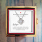 Birthday Gift for WIfe -Rotating Rose Box Necklace Set