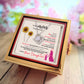 Mom     Rotating Rose Box  Love Knot Necklace