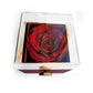To My Mother from Son Rotating Rose Box with Love Knot Necklace
