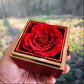 To My Mother from Son Rotating Rose Box with Love Knot Necklace